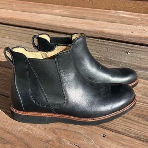 Men’s Samuel Hubbard Black Leather Chelsea Boots